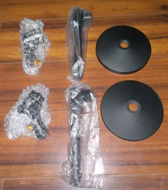 (2) INNOGEAR DESKTOP Microphone Stand, Upgraded Adjustable Table Mic