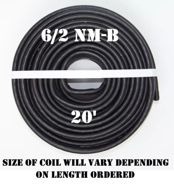 6/2 NM-B x 20' Southwire "Romex®" Electrical Cable