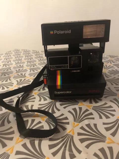 polaroid 635cl supercolor, appareil photo instantané, kodak, vintage, fujifilm