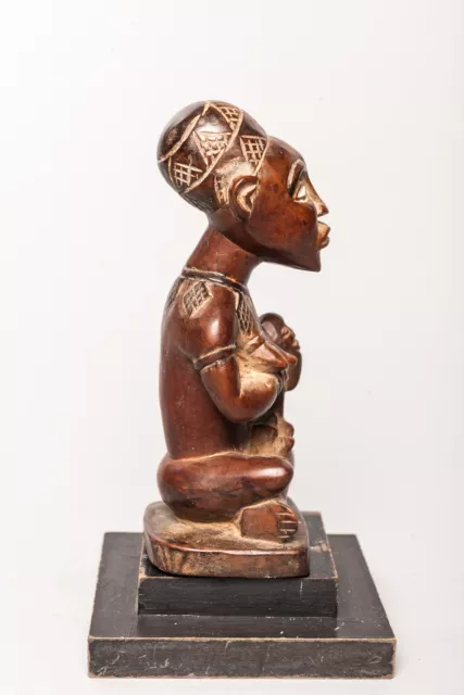 Yombe, Maternity Figure, D.R. Congo, African Tribal Sculpture 3