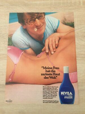 ORIG WERBUNG frische gesunde Haut REKLAME 1961  NIVEA  Reine 