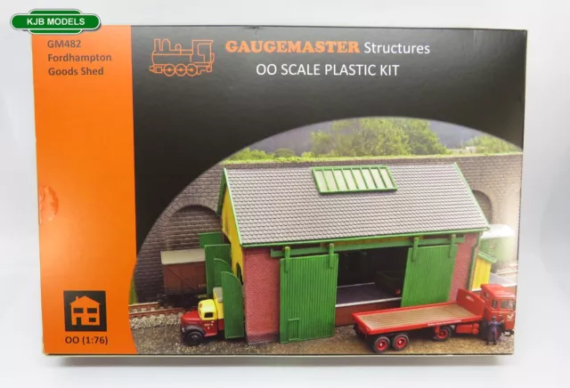 BNIB OO Gauge Gaugemaster GM482 Fordhampton Goods Shed - Plastic Kit