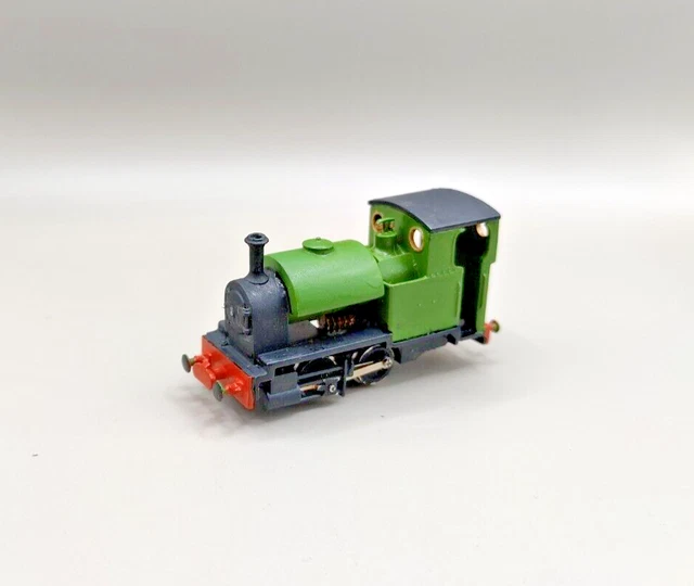 Narrow gauge 009 H0e Chivers 0-4-0 Kerr Stuart saddle tank built from a kit