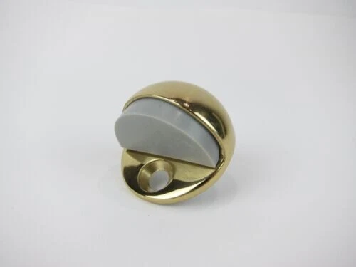 10 Hager 241F US4 Dome Door Stop Bright Brass Finish Floor Mount Wall Protection