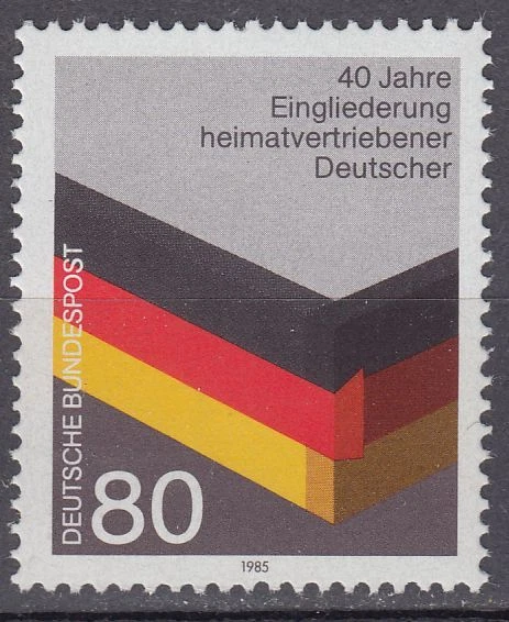 Germany Bund BRD 1985 Mi 1265 ** Vertriebene Refugees