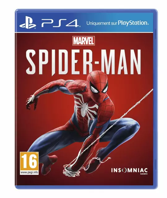 Marvel Spider-Man Jeu Ps4 Neuf Version Francaise