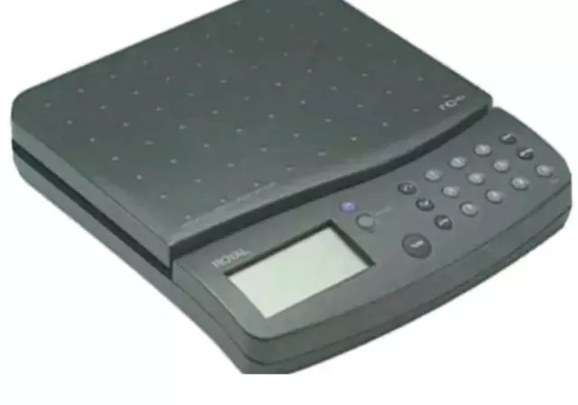 Royal RC40 Shipping Scale 40-Pound Rate Calculating Digital Readout USPS UPS $25