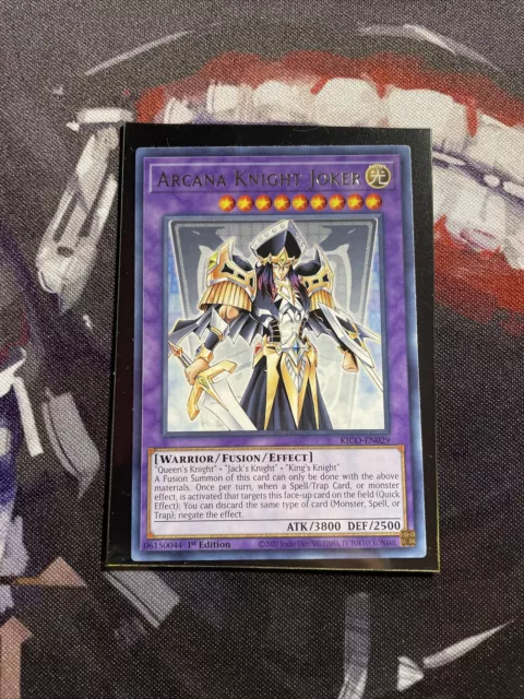 Yugioh! Arcana Knight Joker - KICO-EN029 - Rare - 1st Edition Near Mint, English