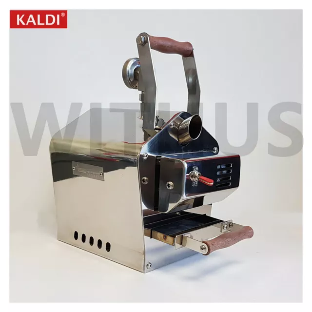 Kaldi Wide Coffee Pop Bean Roaster Full Set Motor Operated - Tracking 3