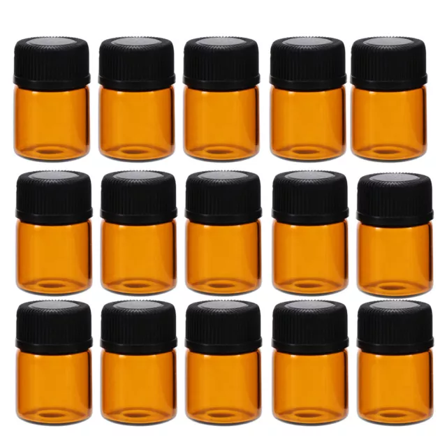 100 pz flaconcino campione bottiglia olio essenziale vetro da viaggio bottiglie ambra