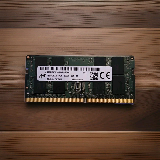 MICRON 16GO DDR4 2666MHz PC4-2666V SO-DIMM RAM Portable