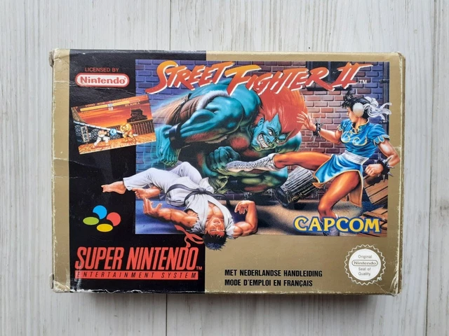 Street Fighter 2 Super Nes Nintendo Snes pal fr FAH