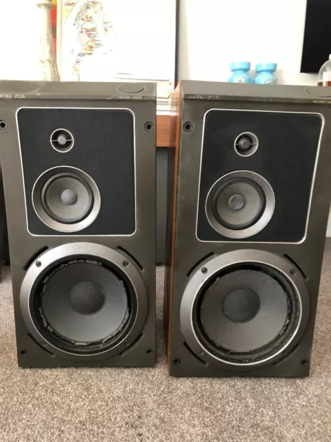 Vintage Jamo speakers - model 703, 3-way, used, made in Denmark