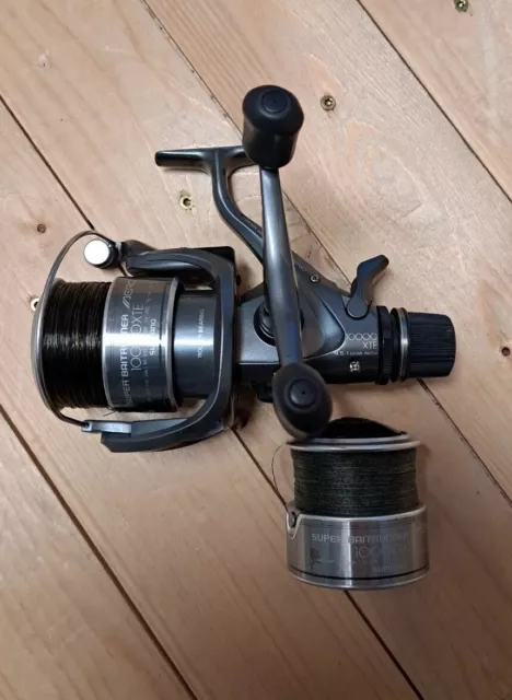 Shimano Super Baitrunner Aero 10000XTE Freilaufrolle Karpfenangeln Schleie Hecht