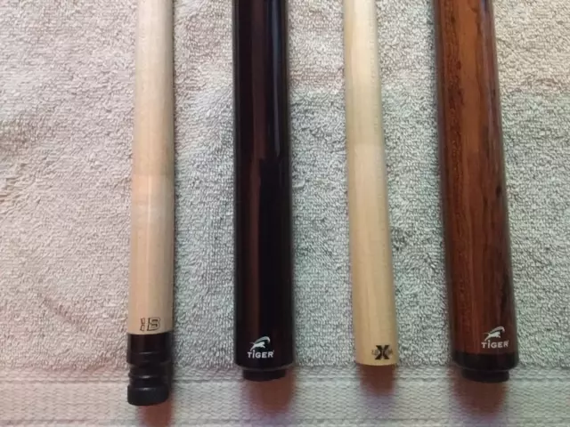 Custom Tiger sneaky Pete pool cue and Tiger icebreaker 2 Break cue Custom Tiger sneaky Pete pool cue and Tiger icebreaker 2 Break cue
