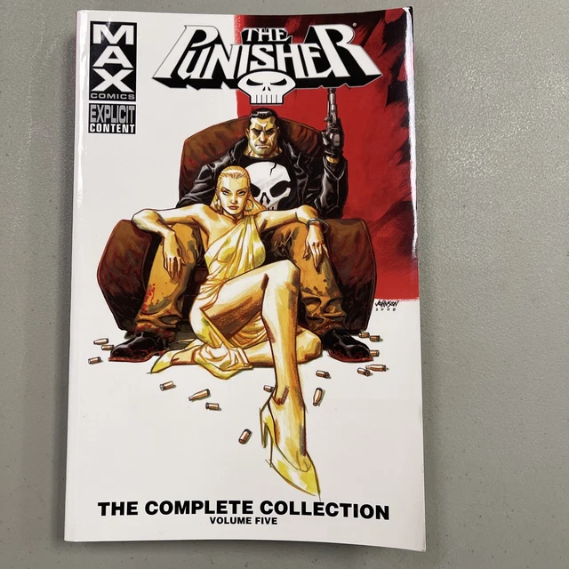 The Punisher Max TPB Set + Born Garth Ennis Marvel Comics 20