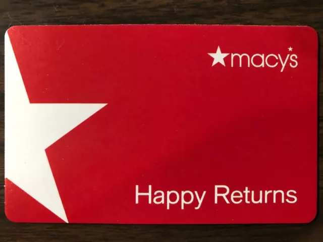 Macy's Gift Card $83.76 Value. Free Shipping!