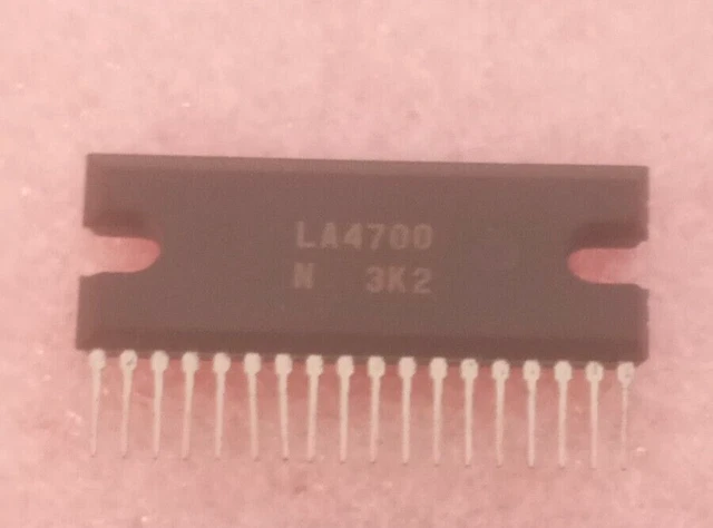 1pcs LA4700 2-Channel 12W AF Power Amplifier HSIP18 SANYO