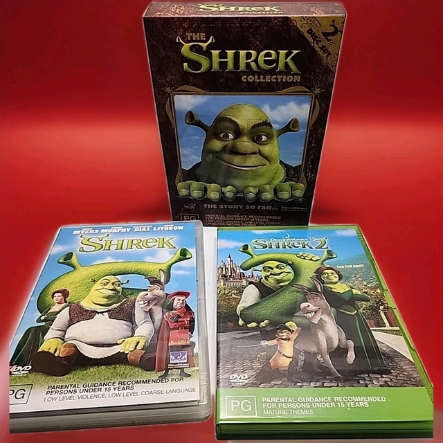 Shrek Collection Boxset SHREK 1 & 2 DVD Boxset $19.00 - PicClick AU
