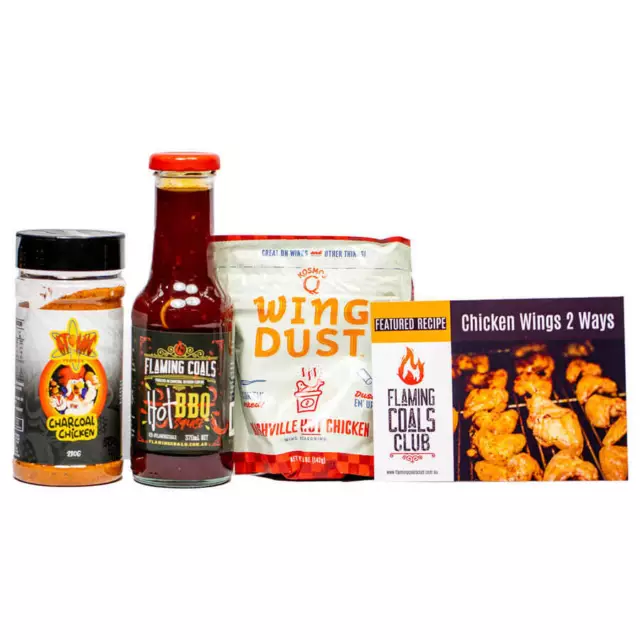 Atomic Charcoal Chicken Rub and Sauce Pack | BBQ Seasonings