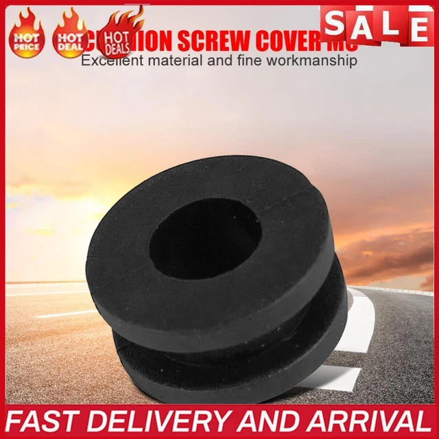 10pcs Car Motorcycle Fairing Headlight Bracket Shockproof Rubber Grommets Screw