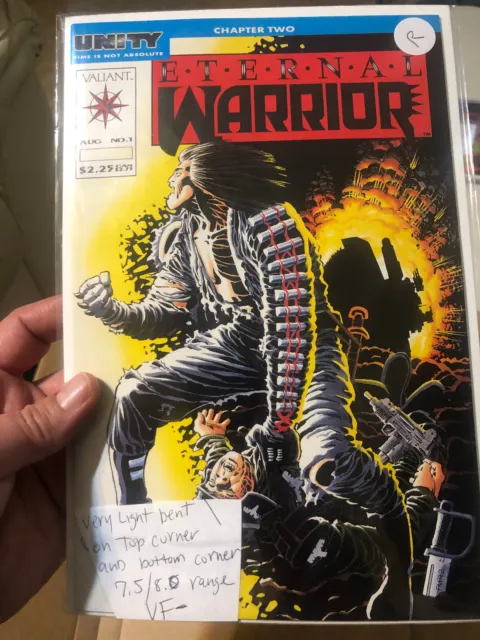 Eternal Warrior #1 (Aug 1992, Acclaim / Valiant)