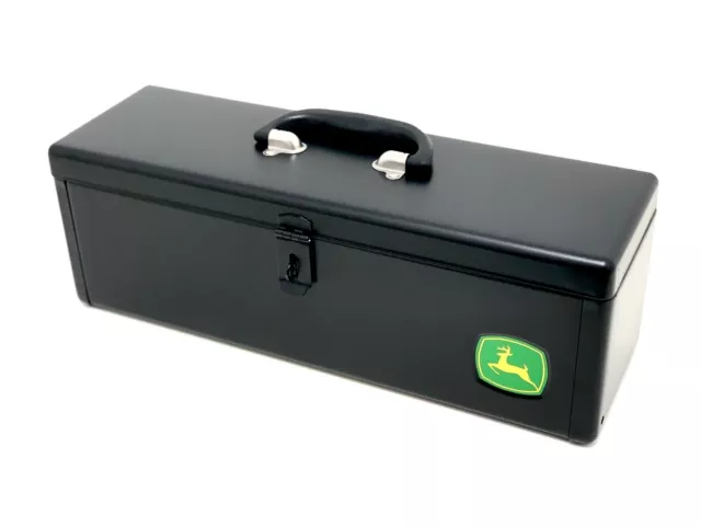 Genuine John Deere 6330 Premium Tractor Black Metal Tool Box RE275592