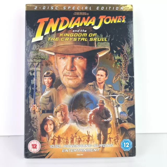 Indiana Jones and the Kingdom of the Crystal Skull DVD Movie 2008 Harrison Ford