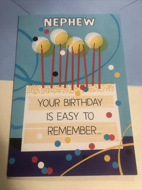 Happy Birthday Nephew You’Re To Special 5”X7” Hallmark Greeting Card $2 ...