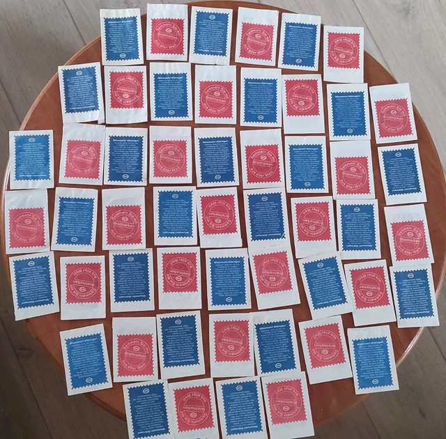 Grosser Posten Lot Konvolut alte Esso OVP Briefmarken aus Sammlungs Nachlass