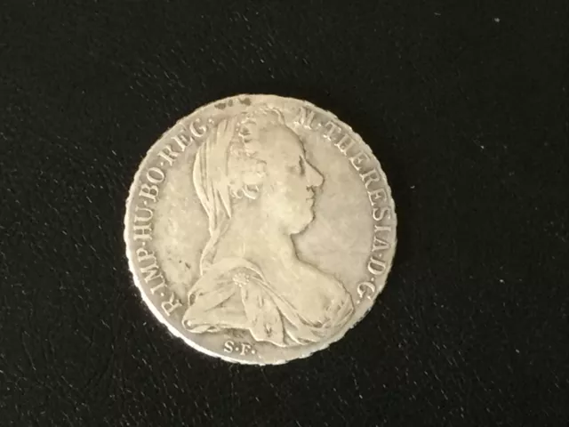 Silbermünze Österreich 1780 X Maria Theresia Taler 28 Gr. 833er Silber