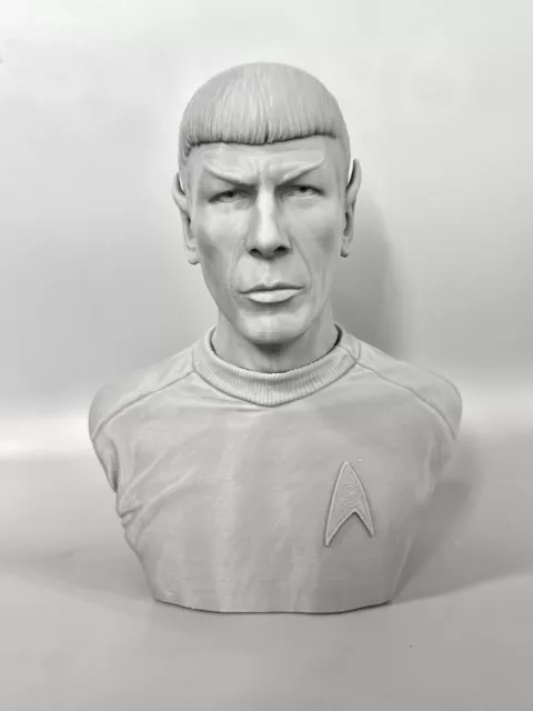 Star Trek The Original Series Spock 3D printed Bust 6.5 Inches