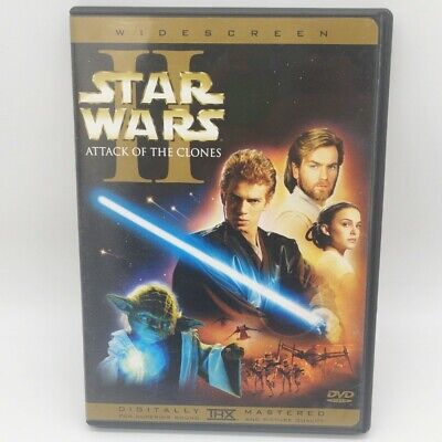 Star Wars Episode II Attack of the Clones DVD 2002 2 Disc Set Widescreen