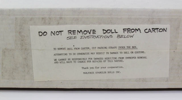 New Marjorie Spangler Dolls Exquisite Porcelain, "Rachel" Doll In Box 5