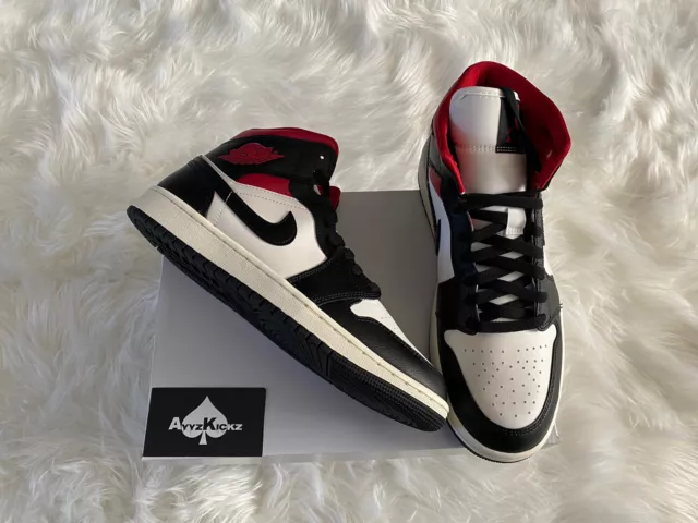 Nike Air Jordan 1 Mid Gym Red Panda UK 8 EU 42,5