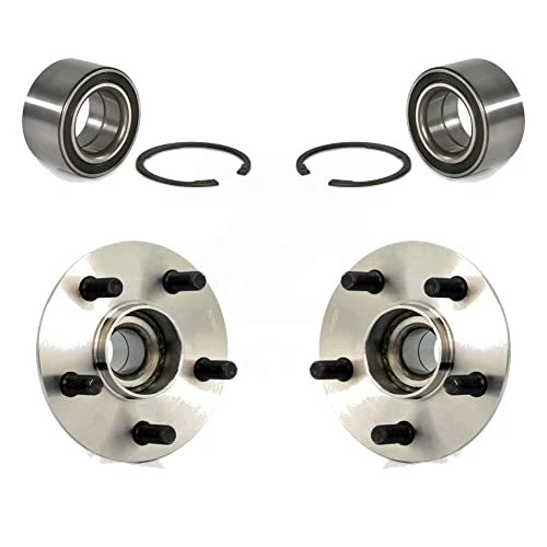 Front Rear Wheel Bearing And Hub Assembly Kit For Chrysler PT Cruiser Dodge N...