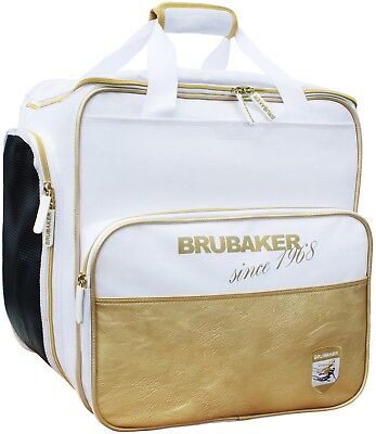 Brubaker San Maurizio Borsa porta scarponi con scomparto casco et sacca da sci colore nero/oro 