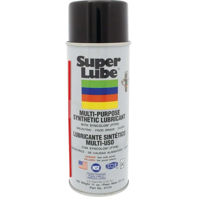 Super Lube 11 Oz. Aerosol Synthetic Multi-Purpose Lubricant 31110 Super Lube
