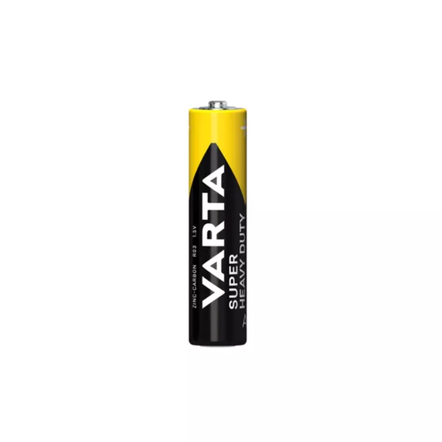 48 X Batteria Mini Stilo Aaa R03 Zinco-Carbone Batterie Mini-Stilo 1.5V Blister 2