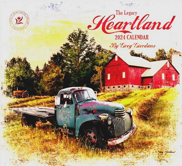 LEGACY 2024 HEARTLAND Wall Calendar with scripture by Greg Giordano 15
