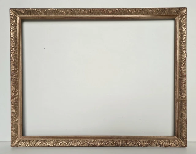 Cadre Barbizon Stuc Doré – Pour Tableau 27x19.5 Cm – Style Artiste