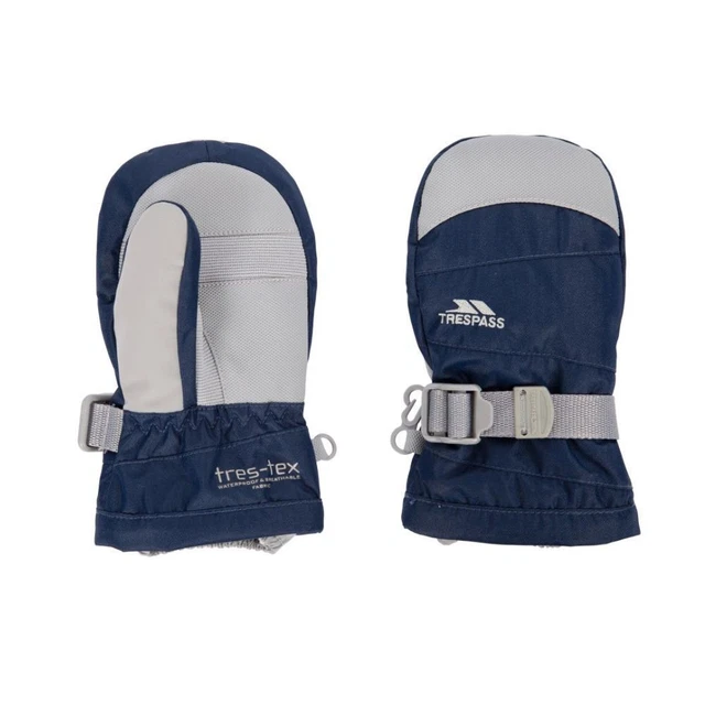 Trespass Julio Kids Ski Mittens - Navy