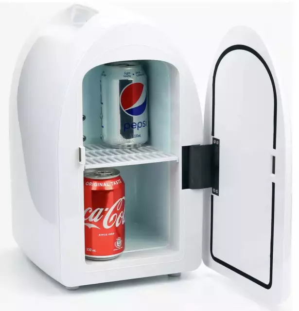 4L 6L Portable Mini Fridge Car Refrigerator Skincare Makeup Compact  Refrigerator Drink Coolers for Bedroom Car Food Storage
