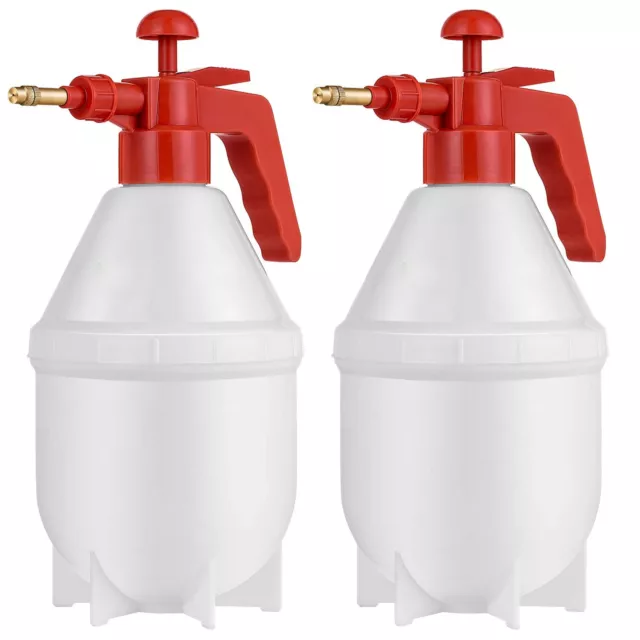 2 X Portable Water Chemical Sprayer Hand Pump Pressure Garden Spray Bottle 27oz