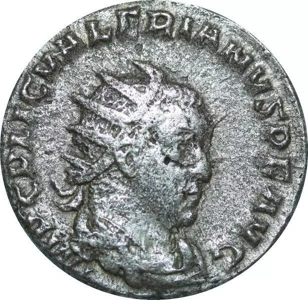 P5316 Roman Coin Antoninien Valerien Ier 253-260 Antioche Victoria Avgg Silver
