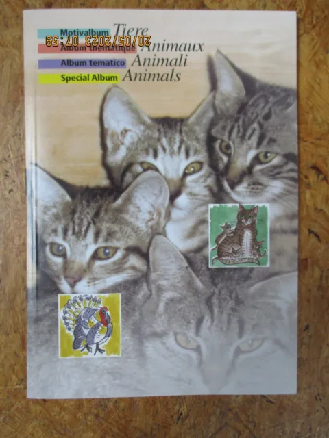 Schweiz Büchlein Freimarkenserie "Tiere" 1990-1995 postfrisch