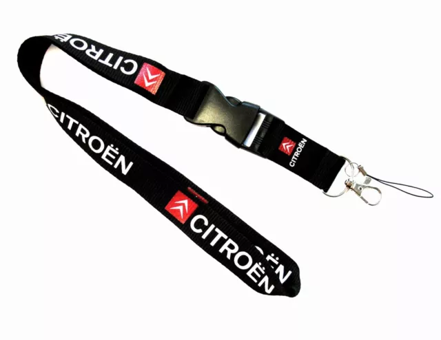 ✅ El Mejor Lanyard para CITROEN para Coche Correa Cordon Colgante Cuello Regalo