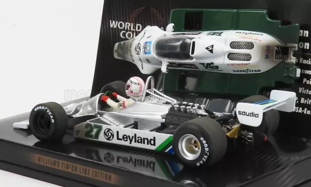 Minichamps 1/43 Die-Cast Williams F1 FE07B #27 Alan Jones World Champion Special 2