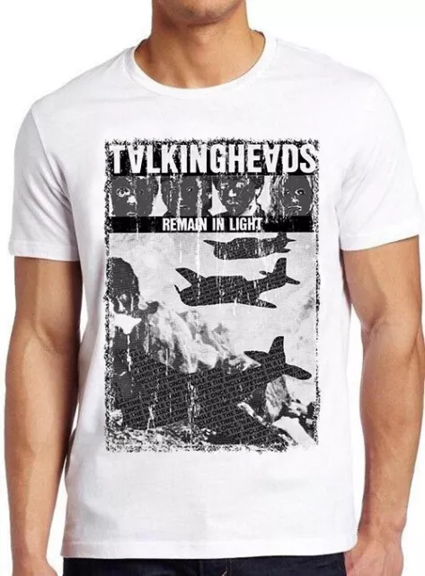 Talking Heads Remain In Light Punk Rock Poster Music Gift Tee T Shirt 7282