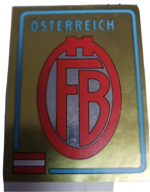 Sticker Panini Euro Football 76/77 - Autriche #214 - Original - Neuf